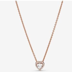 Pandora Sparkling Heart Collier Necklace